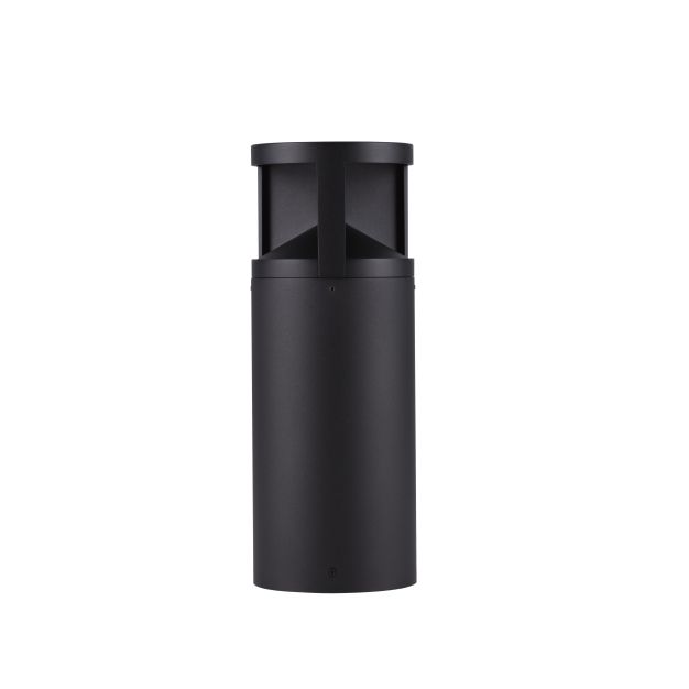 Nova Luce Soul - tuinpaal - 16 x 43 cm - 24W LED incl. - IP65 - zandzwart