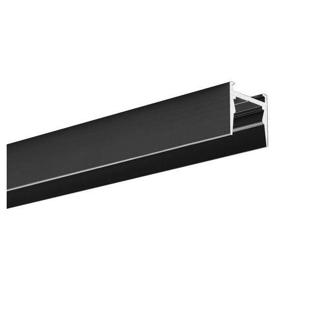 KLUS Micro-HG - LED profiel voor een smallere lichtbundel - 1,6 x 1,5 cm - zwart