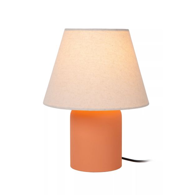 Lucide Macia - tafellamp - Ø 20 x 27 cm - terracotta