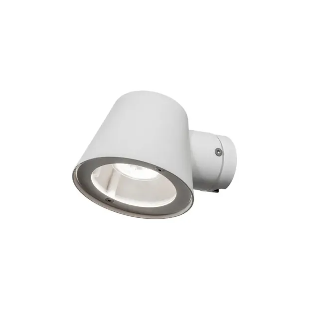 Konstsmide Trieste - buiten wandlamp - 11,5 x 16 x 11 cm - IP44 - wit
