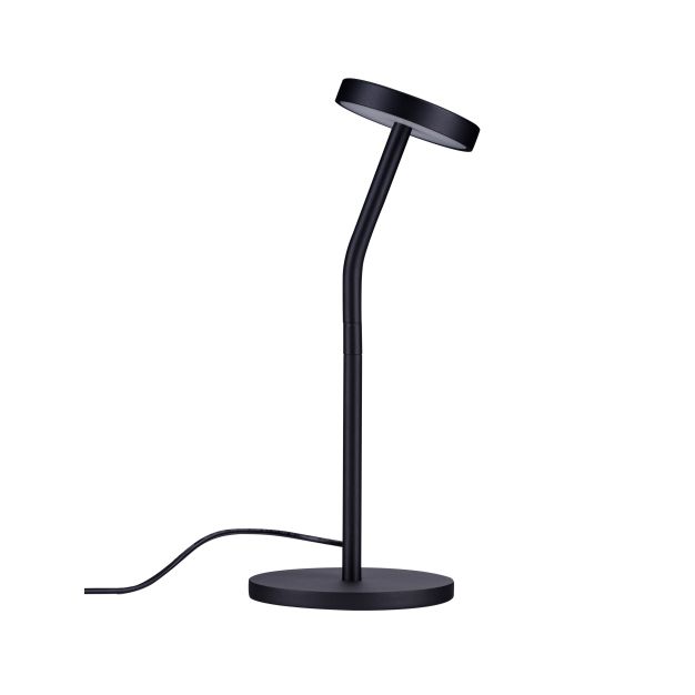 Nova Luce Logos - tafellamp - Ø 14 x 35 cm - 5W LED incl. - zandzwart