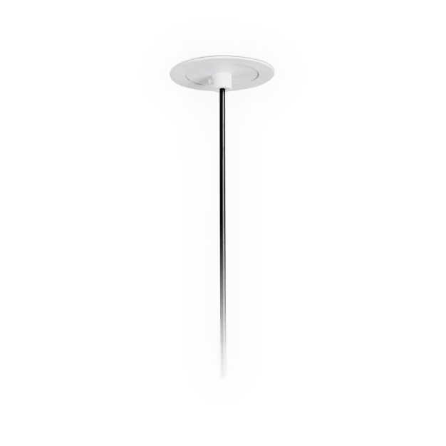 Faro - inbouwrozet - Ø 100 mm, Ø 90 mm inbouwmaat - mat wit