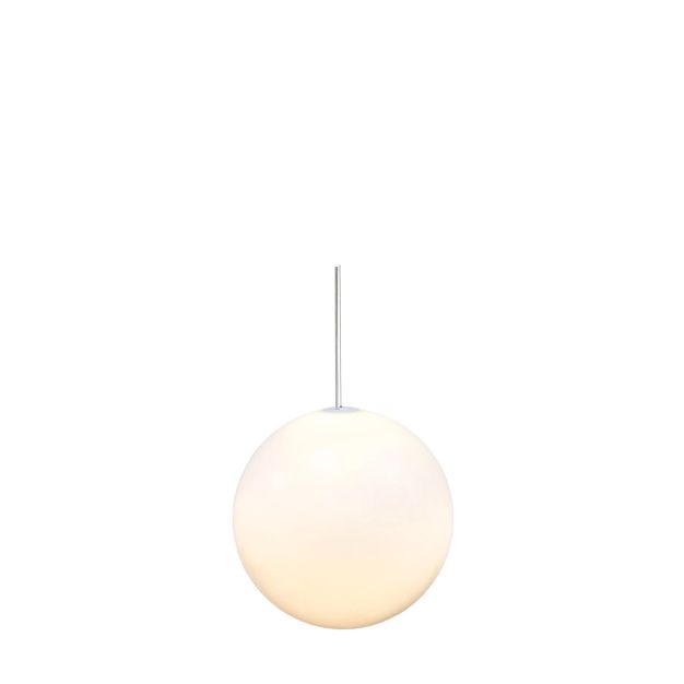 New Garden Pianeta - hanglamp op afstandsbediening - Ø 45 x 226 cm - 9W dimbare LED incl. - E27 - IP44 - wit - warm wit tot koel wit