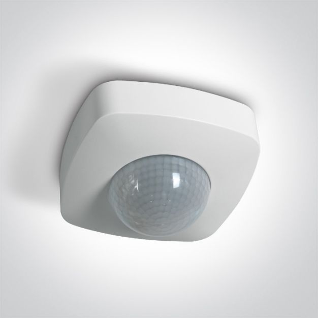 ONE Light - infrarood plafondsensor - max. 1000W LED - 10,2 x 10,2 x 5,5 cm - wit