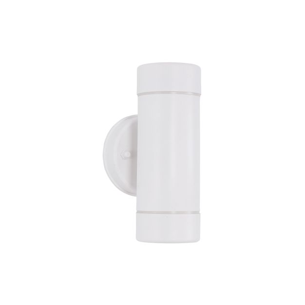 Nova Luce Limbio - buiten wandverlichting - 8 x 8,5 x 16 cm - IP44 - wit