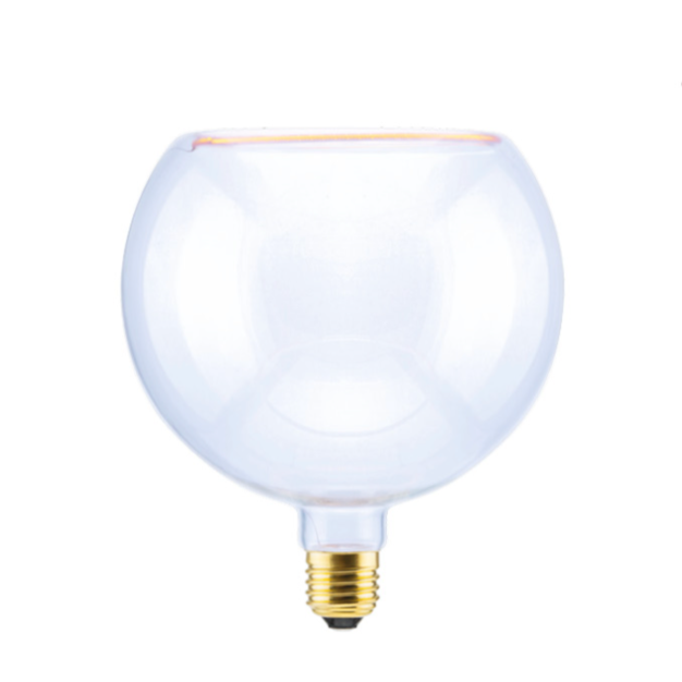 Segula LED lamp - Floating Globe - Ø 20 x 23,5 cm - E27 - 5W dimbaar - 2200K - transparant