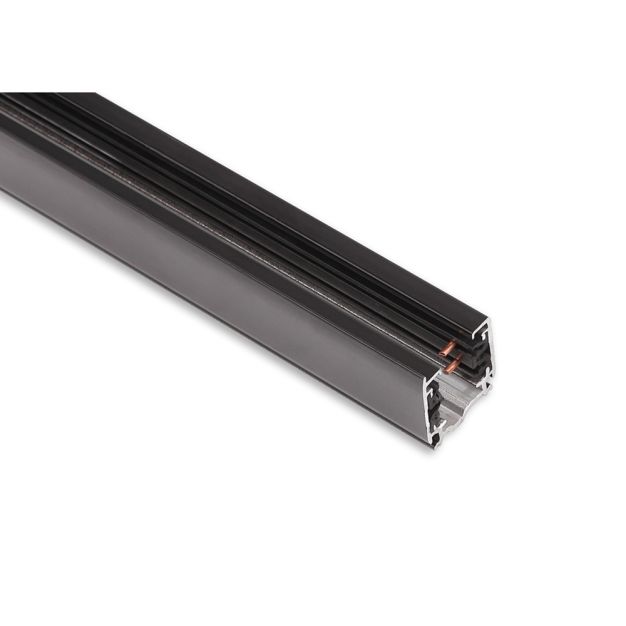 Maxlight Track - 3-fase railsysteem - 1m - zwart