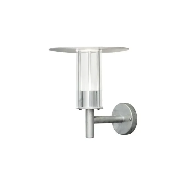 Konstsmide Mode - buiten wandlamp -  28 x 31 x 31 cm - 8W dimbare LED incl. - IP54 - gegalvaniseerd staal