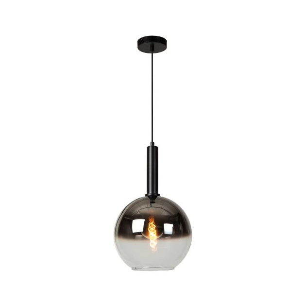 Lucide Marius - hanglamp - Ø 30 x 183 cm - gerookt zwart