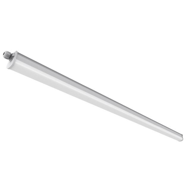Nordlux Westport 120 Double Batten - 115,8 cm - 39W LED incl. - IP65 - grijs