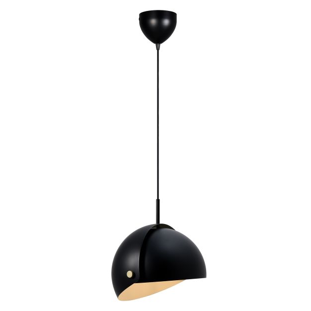 Design For The People Align - hanglamp - Ø 33,4 x 327,1 cm - zwart