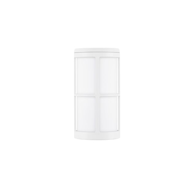 Nova Luce Stone - buiten wandverlichting - Ø 12 x 23 x 15 cm - IP54 - zandwit