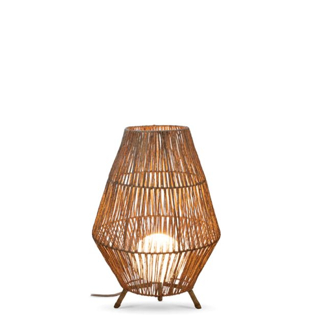 New Garden Sisine - buiten vloerlamp - Ø48 x 72 cm - 5W dimbare LED incl. - IP65 - bruin