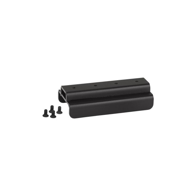 Nova Luce Connector voor magnetisch inbouw profiel - 11 x 2,5 x 1,7 cm - zwart