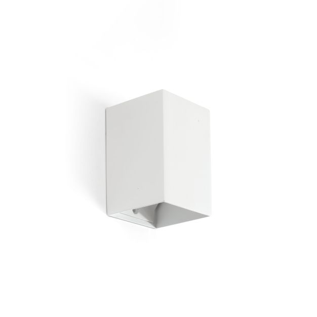 Faro Lune - wandlamp - 8 x 10 x 6,5 cm - wit