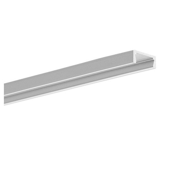 KLUS MICRO ALU - profiel - 1,5 x 0,6 cm - 200cm lengte - geanodiseerd zilver
