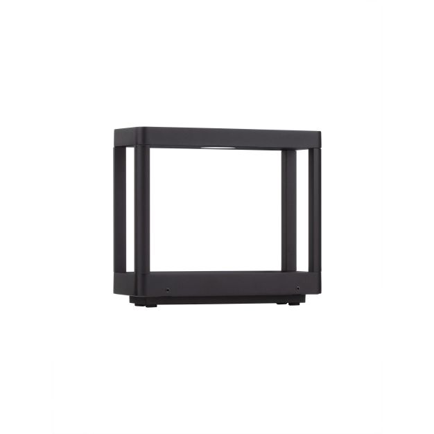 Nova Luce Cosmic - tuinpaal - 23 x 20 x 8,6 cm - 8W LED incl. - IP65 - donker antraciet