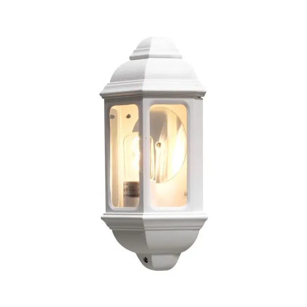 Konstsmide Cagliari - buiten wandlamp -  18 x 10 x 36 cm - IP43 - wit