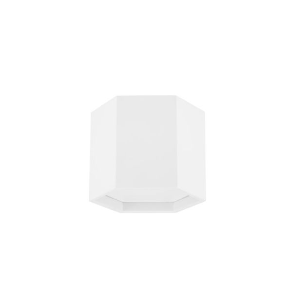 Nova Luce Samba - plafondlamp - 25 x 20 cm - 10W LED incl. - zandwit