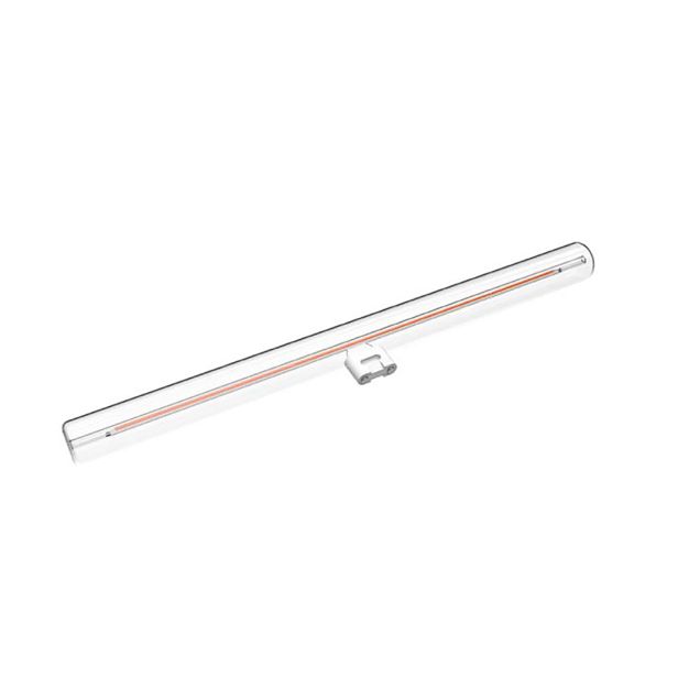 Daylight Italia LED lamp - Linea clear - Ø 3 x 50 cm - S14d - 7W dimbaar - 2700K - transparant