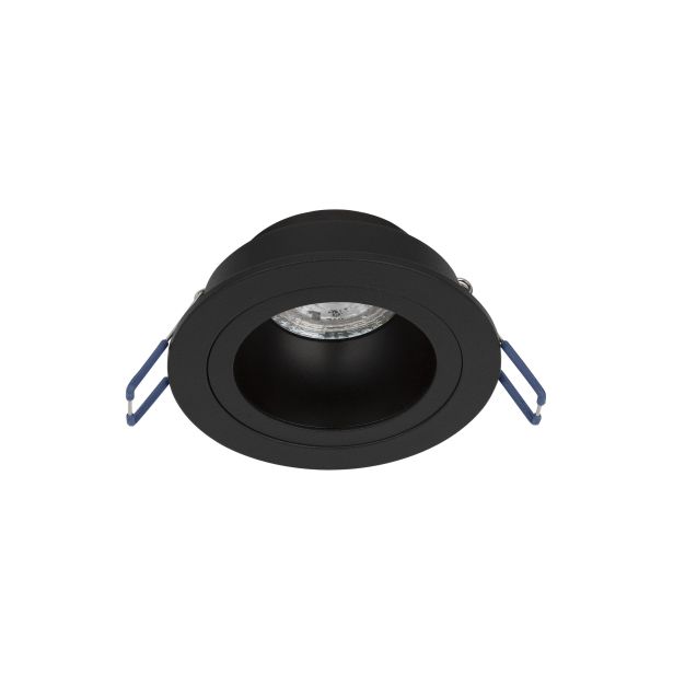 Nova Luce Take - inbouwspot - Ø 92 mm, Ø 76 mm inbouwmaat  - zandzwart