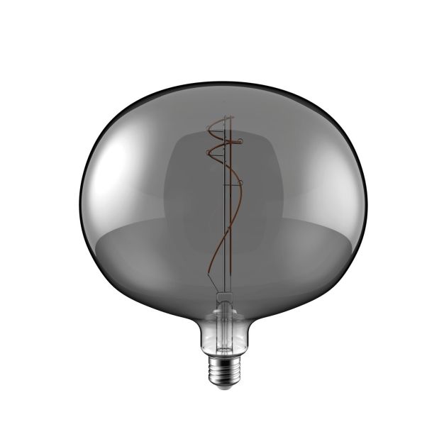 Daylight Italia LED lamp Ellipse - Ø 22 x 23,5 cm - E27 - 10W dimbaar - 1800K - gerookt