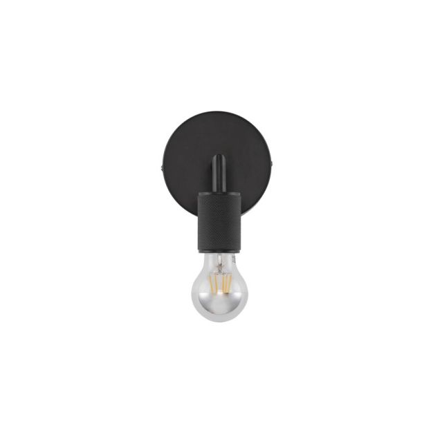 Nova Luce Royal - wandlamp - 12 x 12 x 15,5 cm - zwart