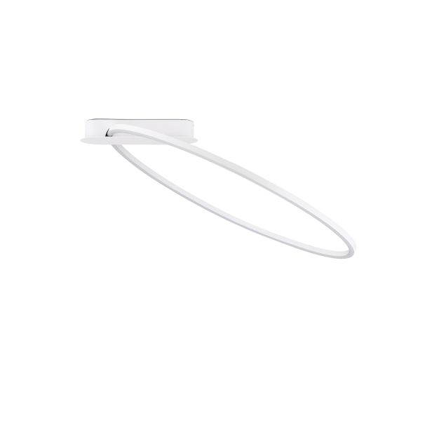 Nova Luce Kiklos - plafondlamp - Ø 64 x 30 cm - 30W dimbare LED incl. - zandwit