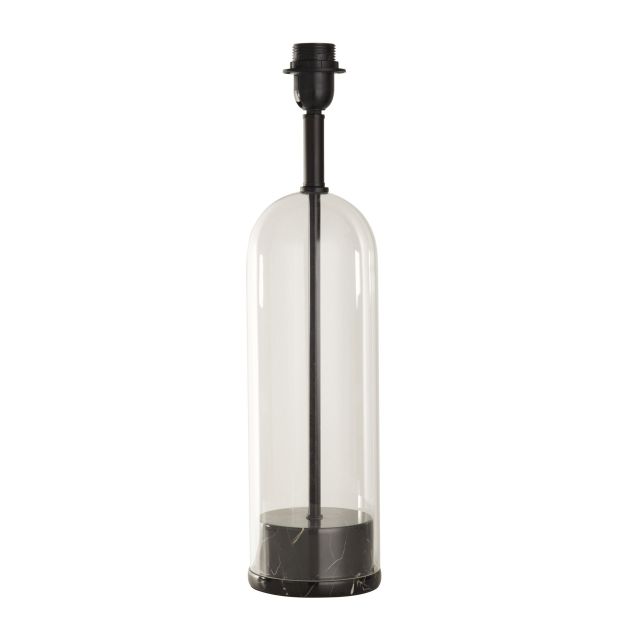 Searchlight Oxford - tafellamp voet - Ø 12,5 x 51 cm - zwart