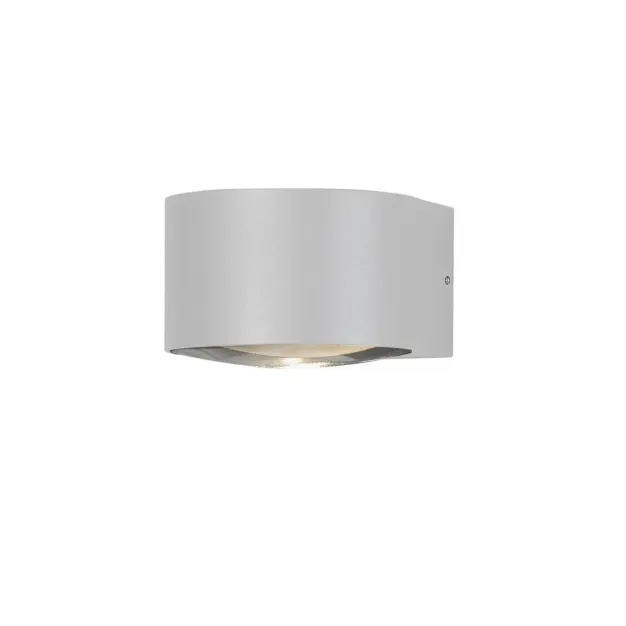 Konstsmide Gela Up/Down - buiten wandlamp - 11 x 15,5 x 6,5 cm - 12W LED incl. - IP54 - wit