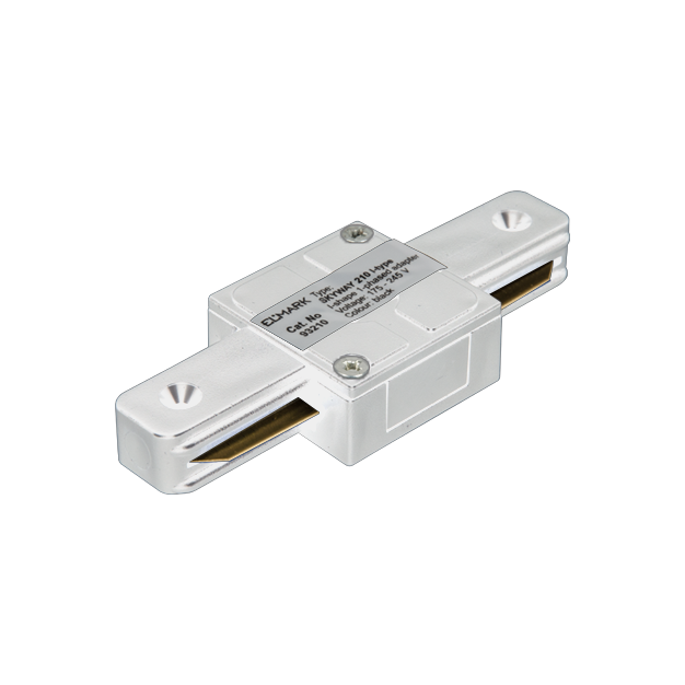 Elmark rail accessoires - I connector - 1 fase railsysteem - wit