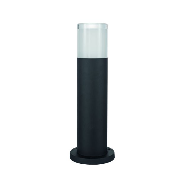 Nova Luce Noten - tuinpaal - Ø 9 x 40 cm - 10W LED incl. - IP65 - zandzwart