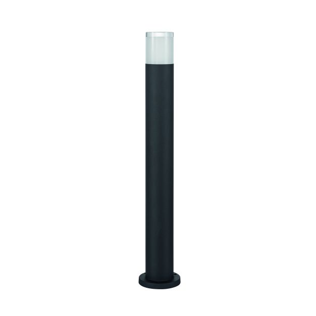 Nova Luce Noten - tuinpaal - Ø 9 x 80 cm - 10W LED incl. - IP65 - zandzwart