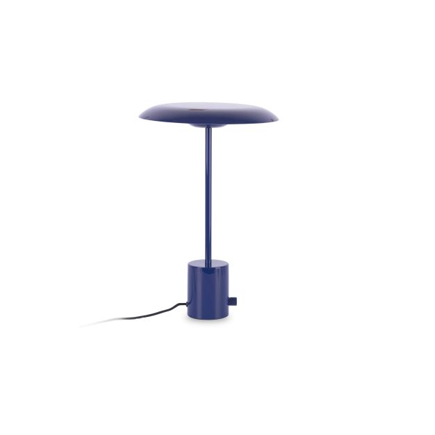 Faro Hoshi - tafellamp - Ø 26 x 40 cm - 12W dimbare LED incl. - glansblauw