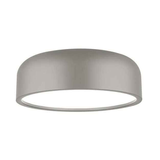 Nova Luce Perleto - plafondverlichting - Ø 48 x 15 cm - grijs en wit