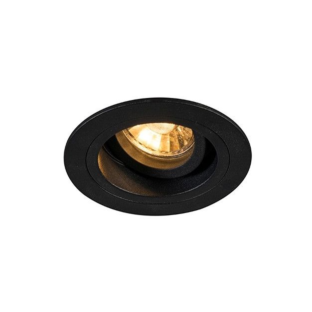 Zuma Line Chuck DL rond Next - inbouwspot - Ø 92 mm, Ø 80 mm inbouwmaat - zwart