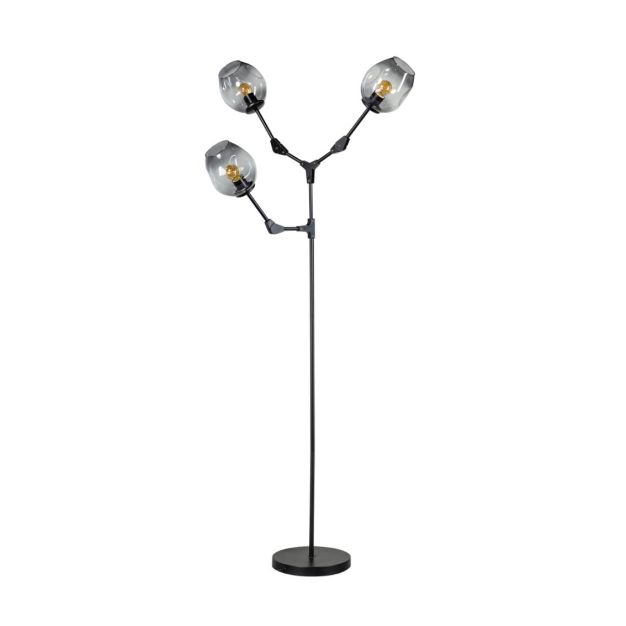ETH Lime - vloerlamp - 55 x 165 cm - zwart