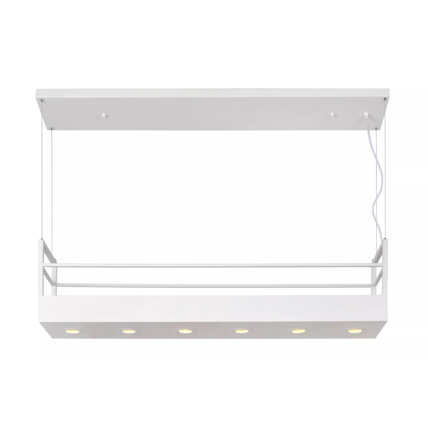 Lucide Miravelle - hanglamp - 110 x 22 x 160 cm - wit