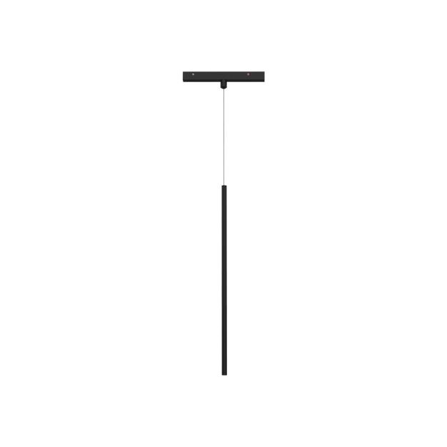 Nova Luce Planet 24V - hanglamp - Ø 1,5 x 150 cm - 5W LED incl. - zwart