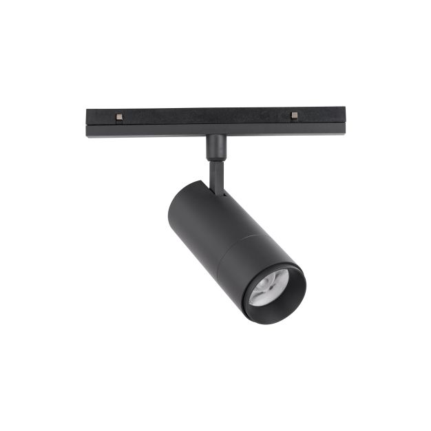 Nova Luce Buxton L - spot voor magnetisch railsysteem - 24,5 x 6,5 x 21 cm - 20W dimbare LED incl. - zandzwart