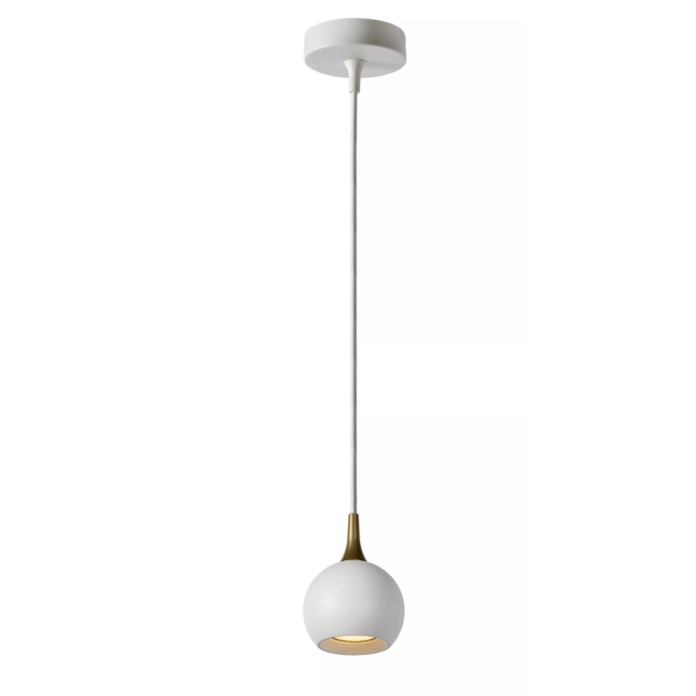 Lucide Favori - hanglamp - Ø 10 x 120 cm - wit