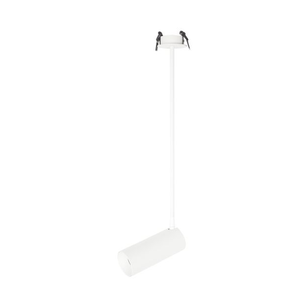 Nova Luce Brando - hanglamp - Ø 6 x 59 cm - wit