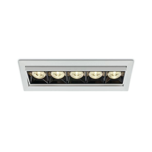ONE Light Mirror Adjustable Boxes - inbouwspot - 220 x 68 mm, 212 x 55 mm inbouwmaat - 20W LED incl. - wit