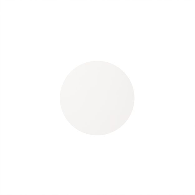 Faro Luna - wandverlichting - Ø 20 x 3,3 cm - 5W LED incl. - mat wit