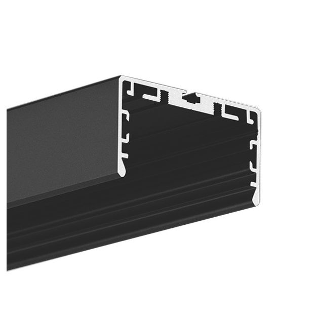 Klus LIPOD-50 - LED profiel - 5 x 2,6 cm - zwart
