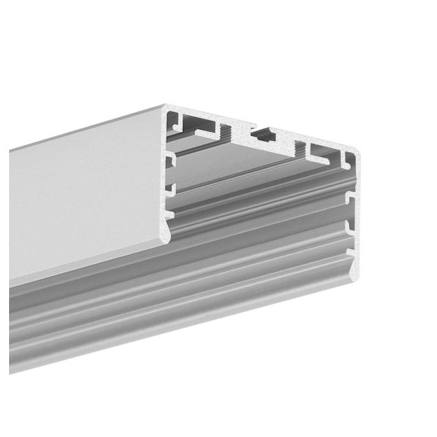 Klus LIPOD-50 - LED profiel - 5 x 2,6 cm - geanodiseerd zilver