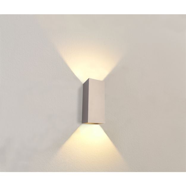 Artdelight Dante XL - wandverlichting - 9 x 10 x 24 cm - champagne