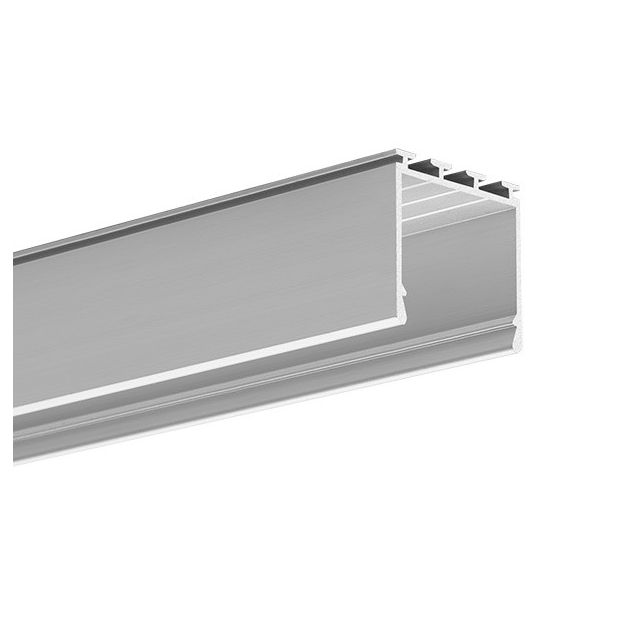KLUS Lipod - LED profiel - 2,6 x 2,45 cm - geanodiseerd zilver