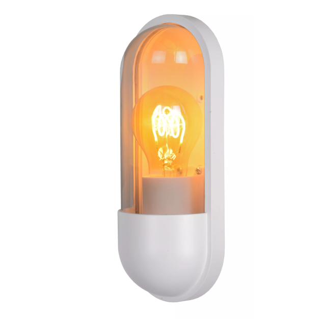 Lucide Capsule - buiten wandverlichting - 8,8 x 9,6 x 24 cm - IP54 - wit