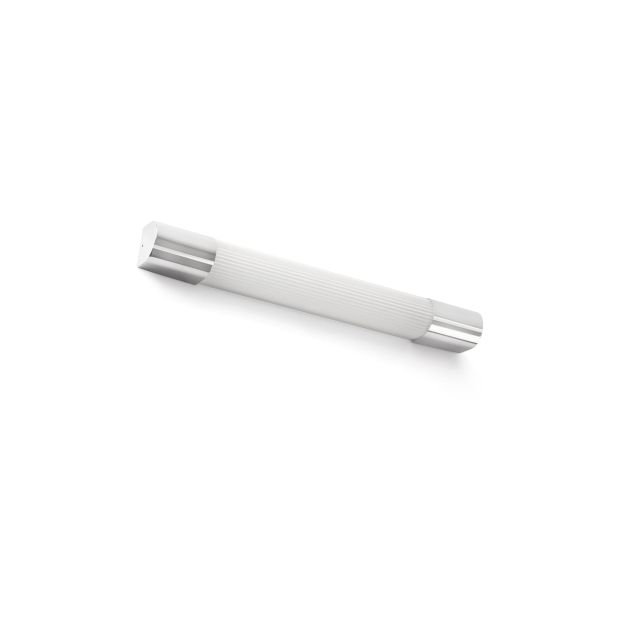 Faro Kiva 600 - wandverlichting - 60 x 6,8 x 6,7 cm - 10W LED incl. - IP44 - chroom
